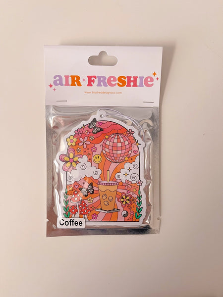 Coffee Vibes Car Air Freshener (Coffee Scent)