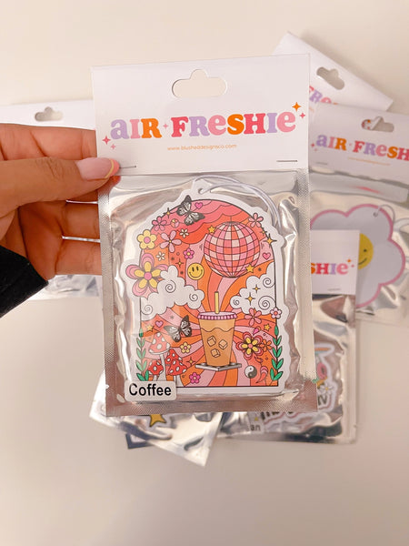 Coffee Vibes Car Air Freshener (Coffee Scent)