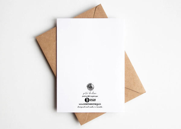 Sending Greetings from Newfoundland; Greeting Card
