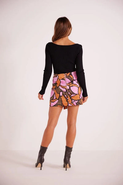 SIENNA TWIST FRONT KNIT