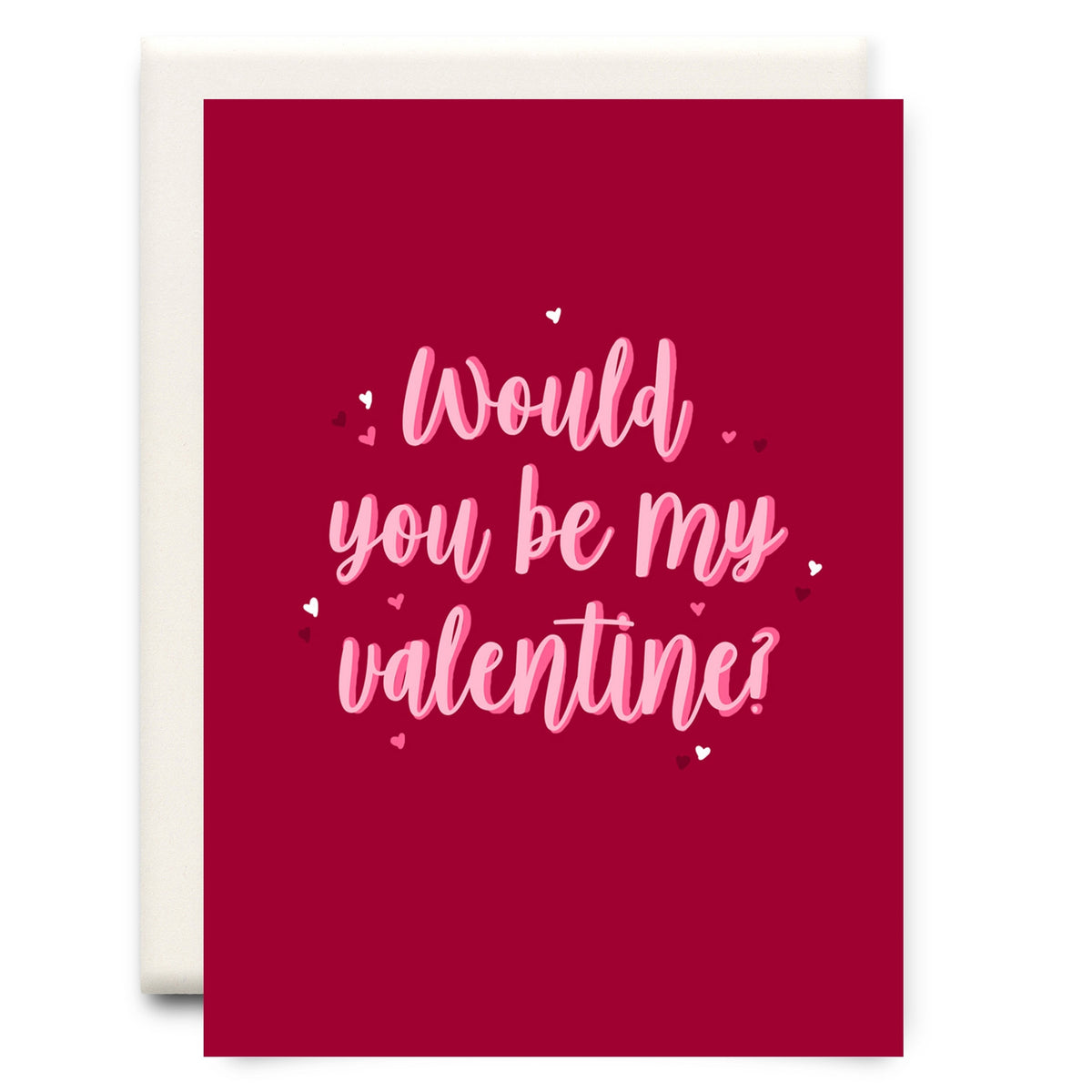 Valentines Card  Will You Be My Valentine — Marrygrams