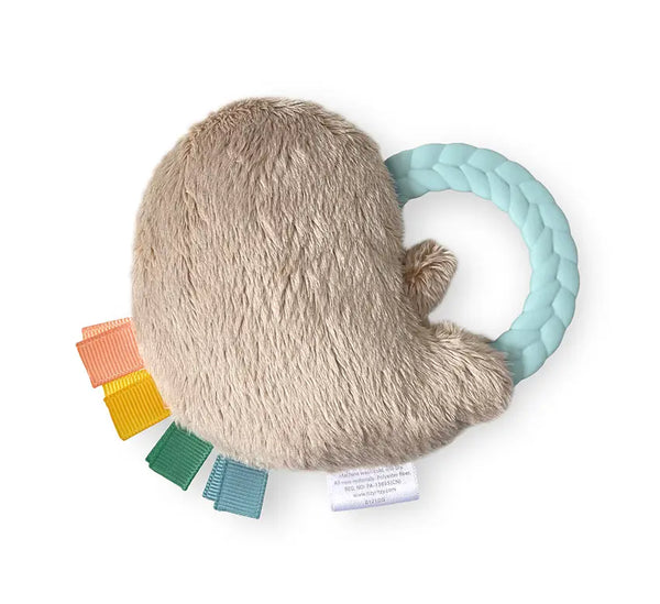Sloth Ritzy Rattle Pal™ Plush Rattle Pal with Teether