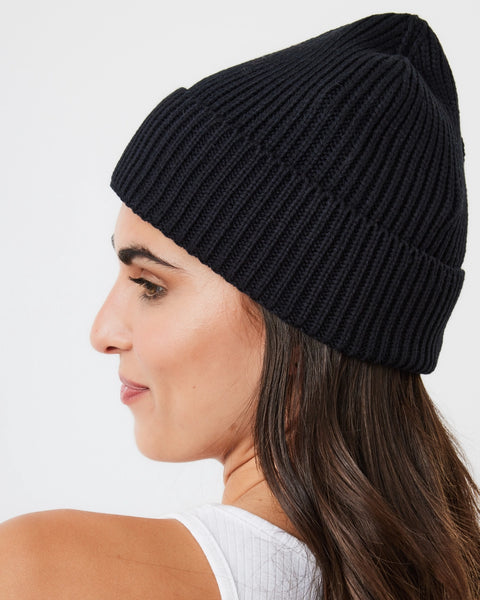 Recycled Beanie in Black