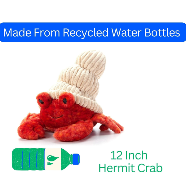 12" (23cm) Medium Wild Onez Hermit Crab Stuffed Animal