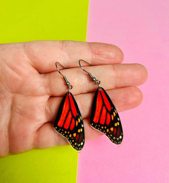 Monarch Butterfly Earrings