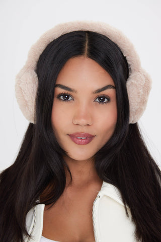 Beige Earmuffs