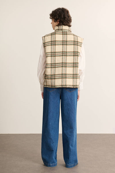 Plaid Vest