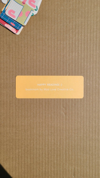 Library Card Bookmark
