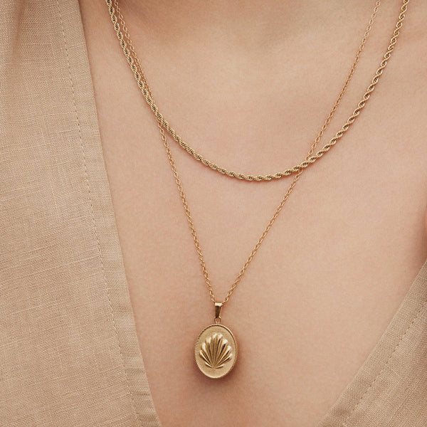 Seaside Necklace - Gold Plated