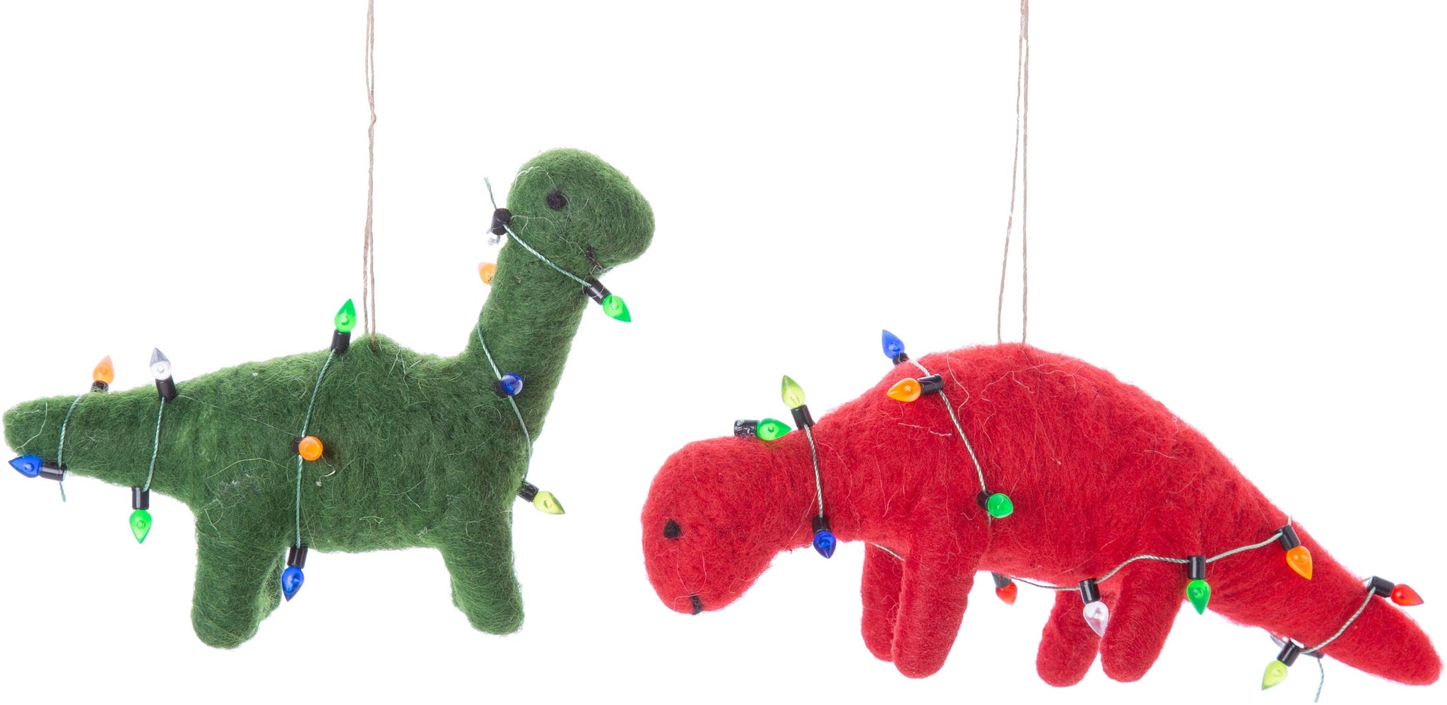 Felt Dinosaur Ornament