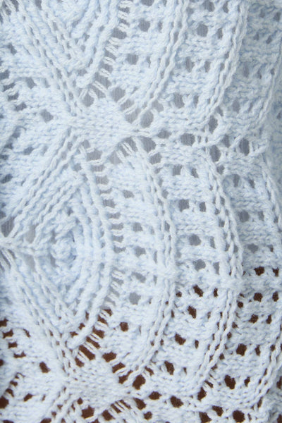 LONG SLEEVE CROCHET CARDIGAN
