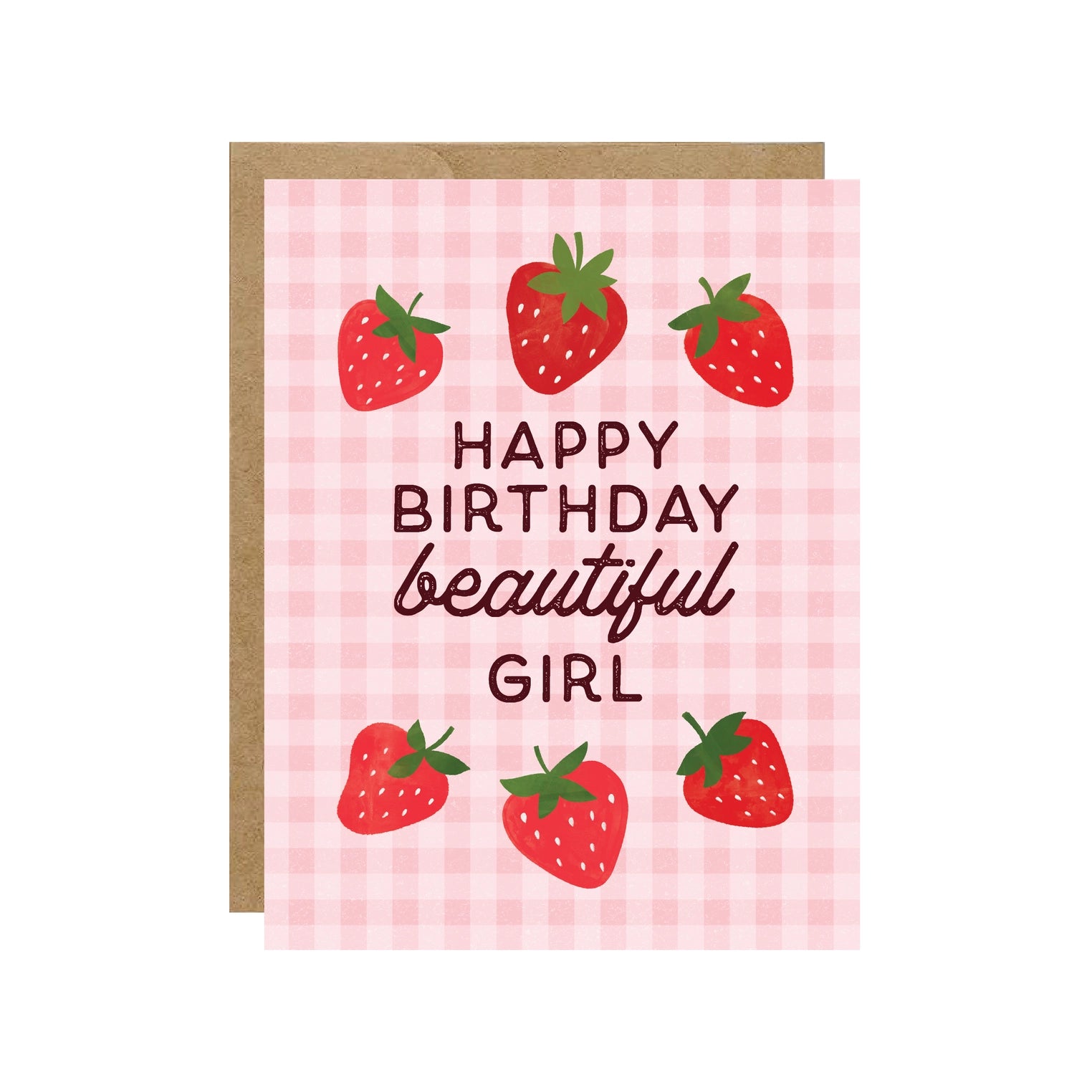 Happy Birthday Beautiful Girl Card