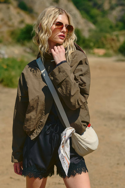 Utility Windbreaker Jacket