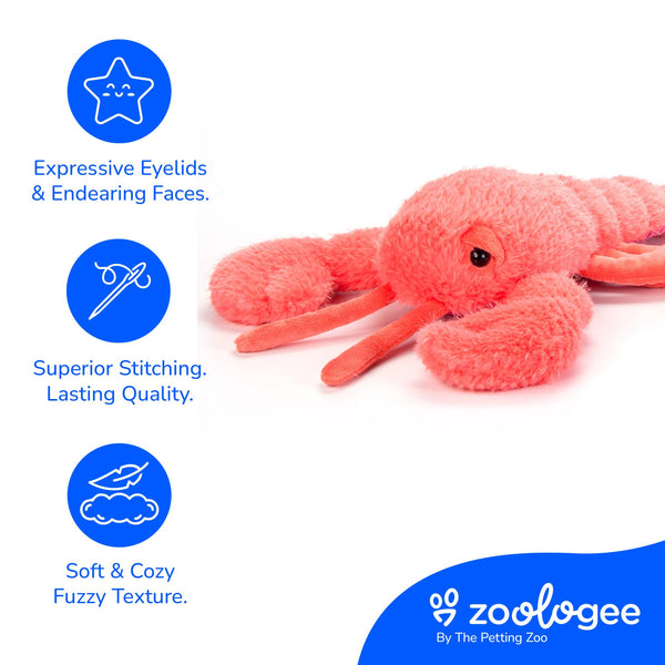 14" (40cm) Sea Fuzzlez Lobster