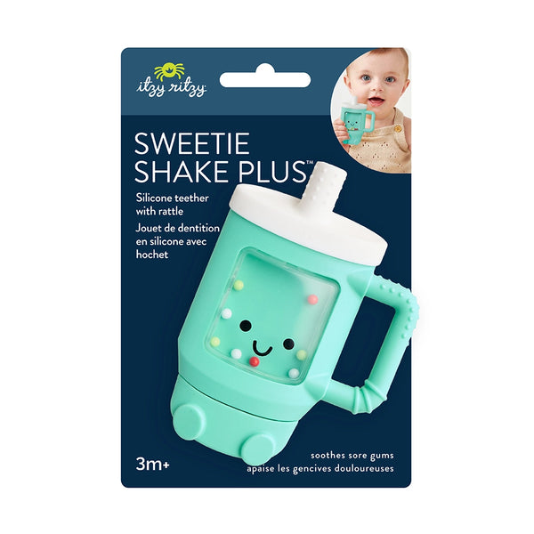 Sweetie Shake Plus™ - Teething + Rattle Toy (Tumbler)