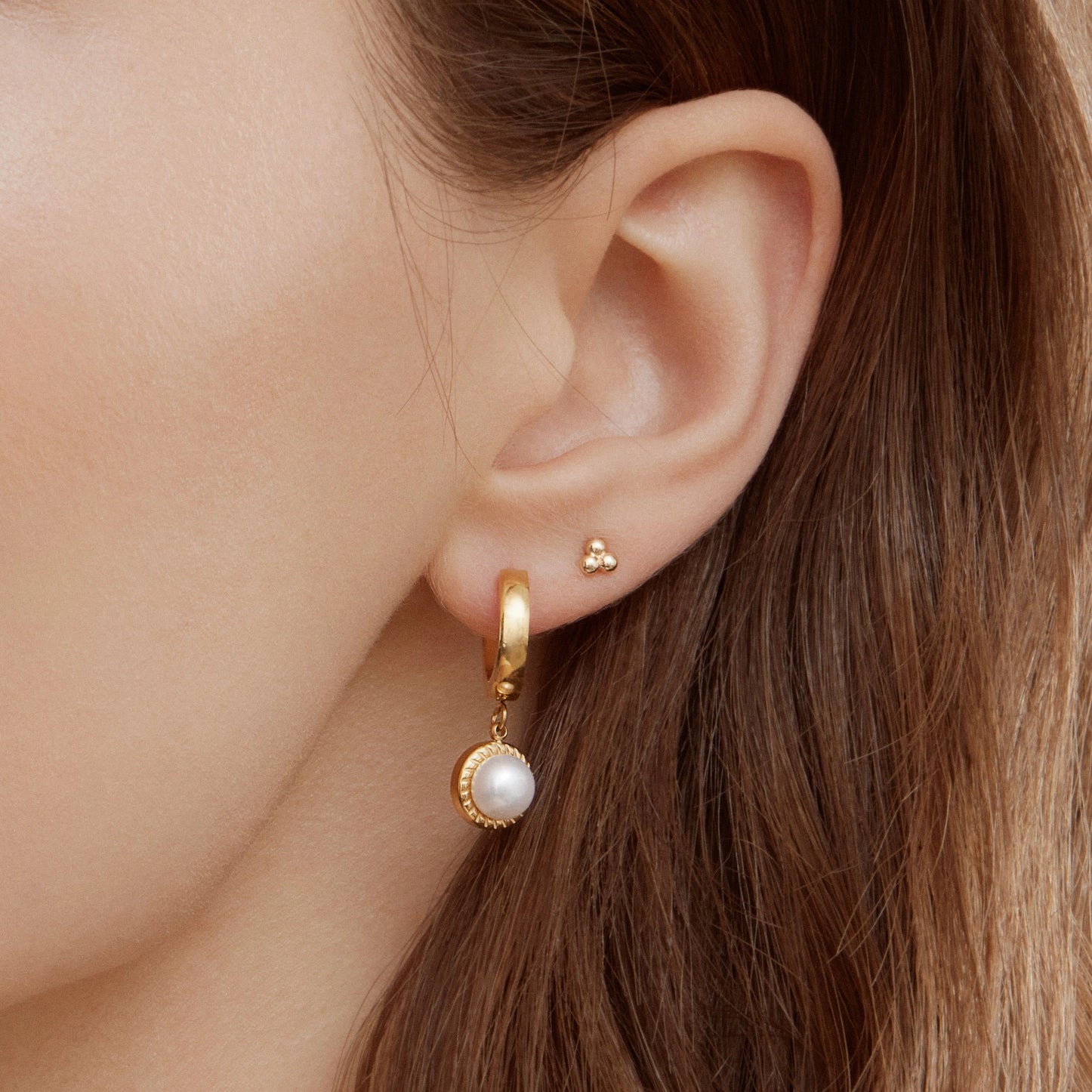 Paloma Hoops - Gold Plated