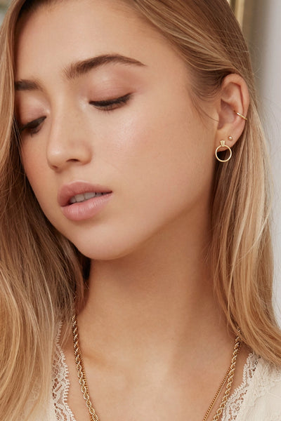 Laure Earrings - Vermeil