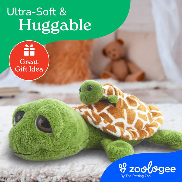 12" (30cm) Pocketz Sea Turtle Green sea life