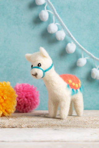 Alpaca Mini Needle Felting Kit