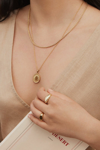 Seaside Necklace - Gold Plated