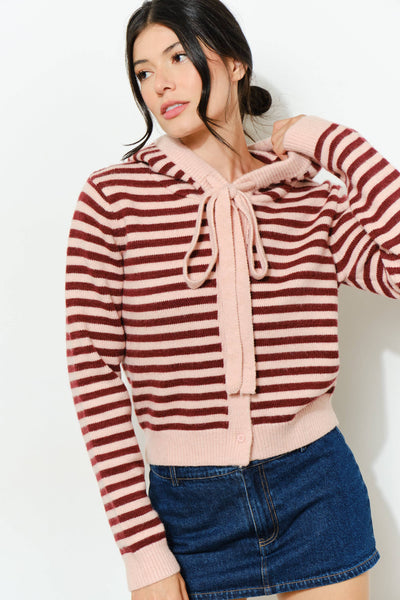 PALMER HOODIE CARDIGAN