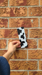 Cow Print Bookmark