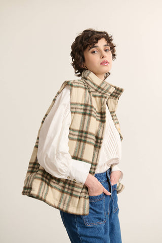 Plaid Vest