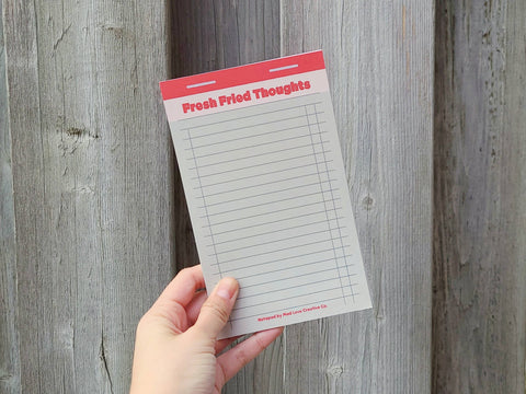 Fresh Fried Thoughts Notepad