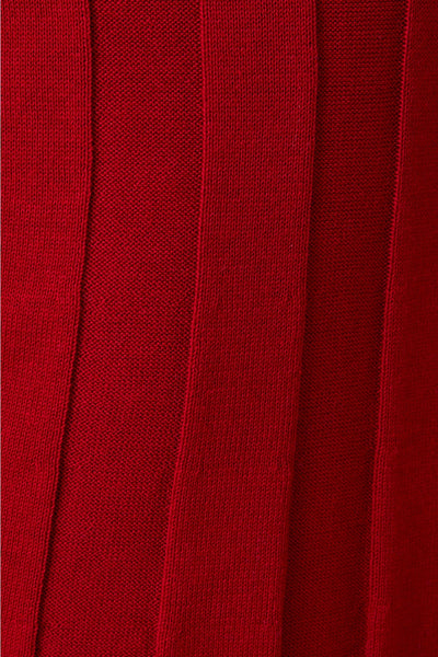 Flare Ribbed Swearer Dress