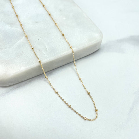 18k Gold Filled Dainty Chain