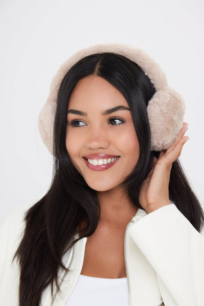 Beige Earmuffs