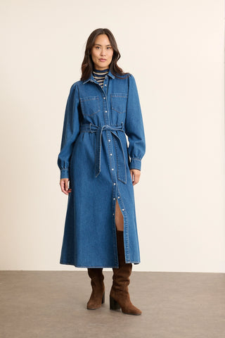 Babette Denim Shirt Dress