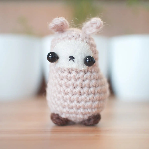 Amigurumi kit - crochet llama craft kit
