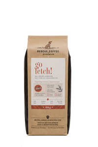 Go Fetch! | Medium-Dark Roast | 1lb Bag | Organic Coffee: Whole bean