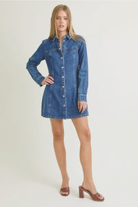Denim Mini Dress