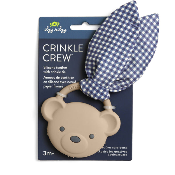 *NEW* Crinkle Crew™ : Taupe Bear