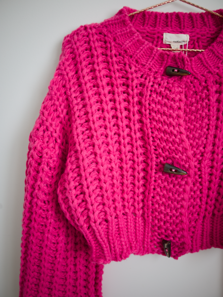 Pink Cardigan