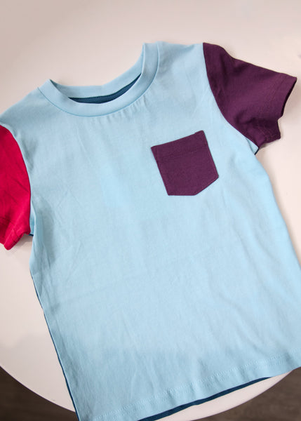 “WHALEY CUTE” TODDLER TEE (Colour Block Limited Edition)