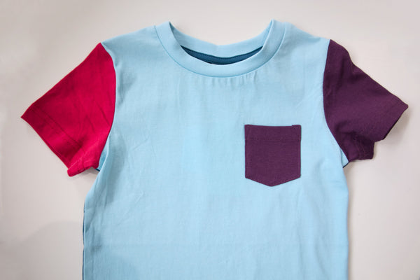“WHALEY CUTE” TODDLER TEE (Colour Block Limited Edition)