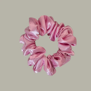 Handmade Satin Scrunchie - Small - Blossom