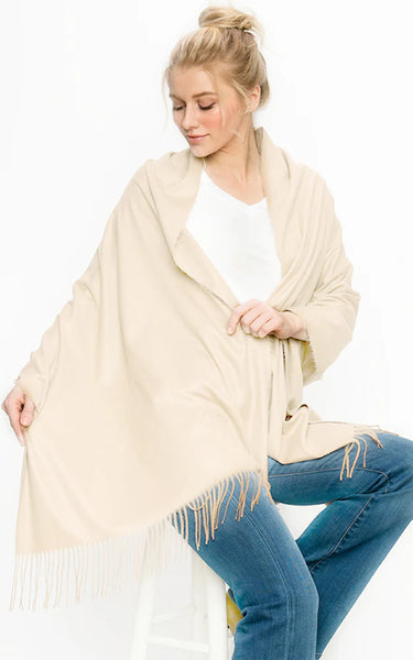 Ultra Soft Thick Cashmere Blend Shawl Scarf (+COLOURS)