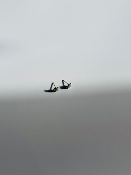 Sterling Silver Turtle Studs