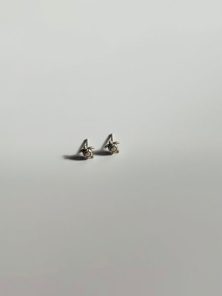 Sterling Silver Turtle Studs