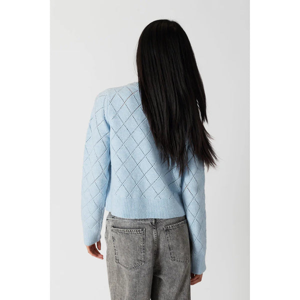 Lacey Cardigan Soft Blue