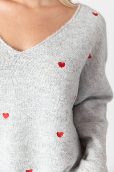 Luna Heart Eco Lightweight Sweater