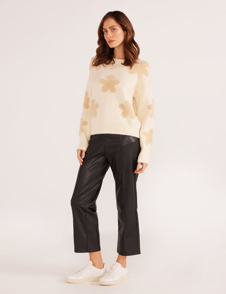 Daisy Fluffy Knit Jumper