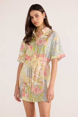 AURORA MINI SHIRTDRESS