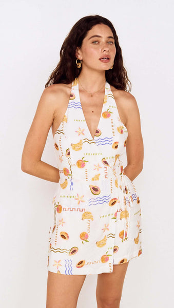 Carmen Halter Neck Romper