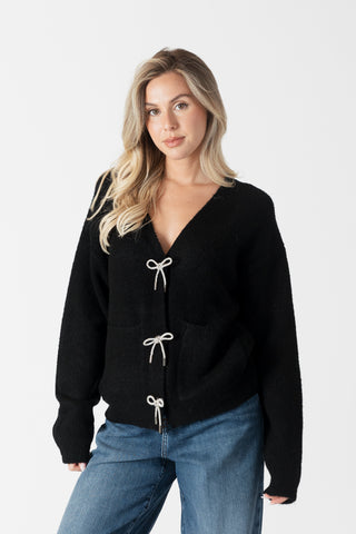 Stella Bow Cardigan