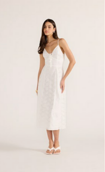 Angel Godet Midi Dress